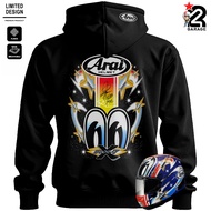 RACELINE | Men's Premium Hoodie Wanita CVC Fleece Material Thick Jacket Motorcycle Sweater Unisex St