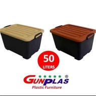 50 LITER GUNPLAS CONTAINER BOX 3 PCS