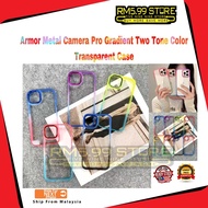 Mi Redmi Poco A1 11T X3 Pro 9A 9c 10A Note 9 9s 10 10s 11 11s🔥Camera Metal Gradient TwoTone Color🔥Tr