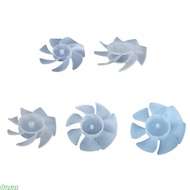 dusur 1PC Small Power Mini Plastic Fan Blade 7 Leaves For Hairdryer Motor Replacement