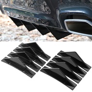 4PCS Car Rear Bumper Diffuser For Mercedes Benz Cla Gla C E Glc Gle Glk Class W176 W205 W213 X253 W1