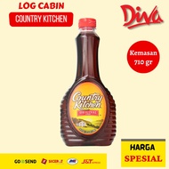 [710ml ] Log Cabin Country Kitchen Syrup / Maple Syrup / Maple Syrup
