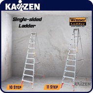 (WSS-10 / WSS-11) 10-11 Step Winner Aluminium Single-Sided TanglePruf® Ladder