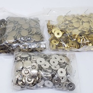 8mm Rivets Pointed Legs (9mm Head 8mm Legs) Brass Material 100 Pieces