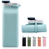 E-Senior BPA Free Foldable Water Bottle-20oz Foldable Water Bottle Suitable for Travel Sports Water 
