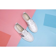 Fufa Shoes Brand 8066L Double Line Contrast Color Elastic Lace Casual