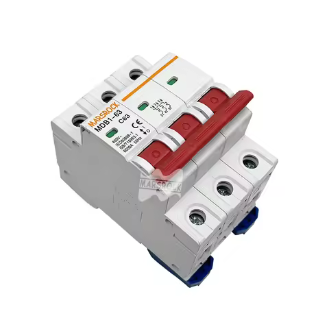 Surge Protector Wind Turbine Controller Switch 63A Overload Protector Wind 3 Phase AC 400V Circuit B