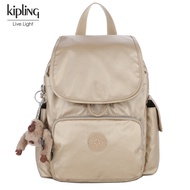Kipling ผู้หญิงกระเป๋าเป้สะพายหลังนักเรียนกระเป๋าเป้สะพายหลังแม่กระเป๋าเดินทางกระเป๋า Kaipu Lin ขนาด