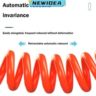 NEWIDEA PU Air Compressor Hose, PU Multiple Colors Air Compressor Hose Tube, Scalable Spring Tool Fl