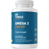 Dr. Tobias Omega 3 Fish Oil，Each 2000 Triple Strength，Including 800 mg EPA、600 mg DHA，Fish Oil、Heart