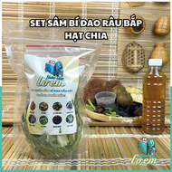( Tặng Lục Vị ) - Combo 5 Set nước sâm bí đao râu bắp hạt chia thảo mộc thanh nhiệt nước sâm Cô E
