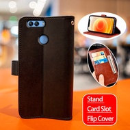 Huawei Nova 2 Plus BAC-L21 BAC-L23 PIC-AL00 TL00 LX9 HWV31 Flip Wallet Leather Kickstand Case Card H