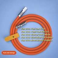 Type C Liquid Silicone Cable Quick Charge KAIYUE  Usb C to C fast Charger Cable for VIVO Y18 Y29 Y21