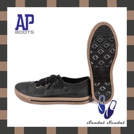 Sepatu AP STAR Hitam Coklat- Sepatu Kets By AP Boots