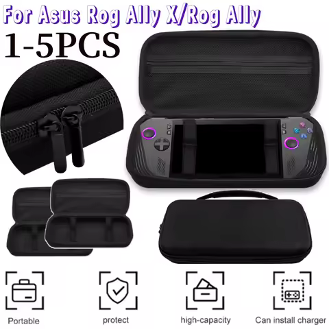 1-5PCS EVA Travel Protective Case Waterproof Storage Bag Anti-scratch Travel Carry Bag Shockproof fo