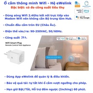 EWelink smart socket, Wifi connection, Zigbee, App eWelink, Home Assistant (Hass)-