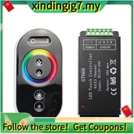 【】GT666 DC12-24V 6Ax3Channel RBG Touch LED Controller for 5050 RGB Strip Lights