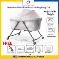 Good qualityNewborn Baby Cot Multi-functional Folding Cradle Cot Baby Bed Katil Baby katil Bayi