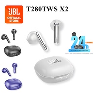 Local Seller JBL T280 X2 / T225 TWS True Wireless Bluetooth Earbuds with Mic Wireless Earphone Noise Cancelling