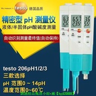 【可開發票】【精準讀數】德圖Testo206ph1/pH2 205 酸堿度計 pH測試筆pH值測量儀PH計