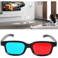 3D Glasses Plastic Frame Cinema Movie Theater Glasses
