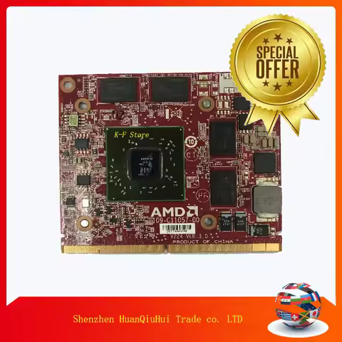 HD6770M HD 6770M M5950 216-0810001 DDR5 VGA Video Graphics Card GPU For Dell M4600 M4700 6700M CN-0P