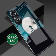 Oppo A60 - Softcase Glass Kaca - Casing Oppo A60 - Terbaru Case Oppo A60