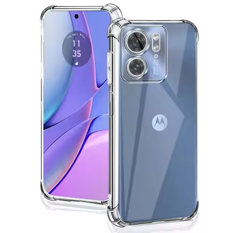 Airbag Transparent Phone Case for Moto G85 G84 G82 G73 G71 G64 Soft Tpu Back Cover for Moto G54 G62 