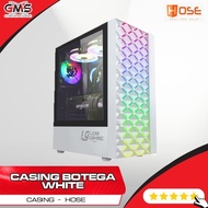 CASING HOSE BOTEGA WHITE - CASING PC GAMING - CASING KOMPUTER