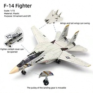1pc F14, SU57, F22, B2, SU25, A10 Fighter Jet, Bomber Plane Model Figurine, Miniature Scale Model, P