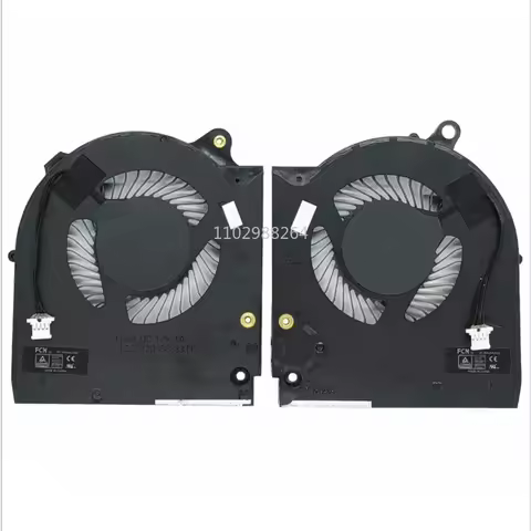 CPU GPU Cooling Fan Replacement for Dell M15 R5 R6 Ryzen Edition P/N: DFSCK22D058833 FND1, DFSCK2211
