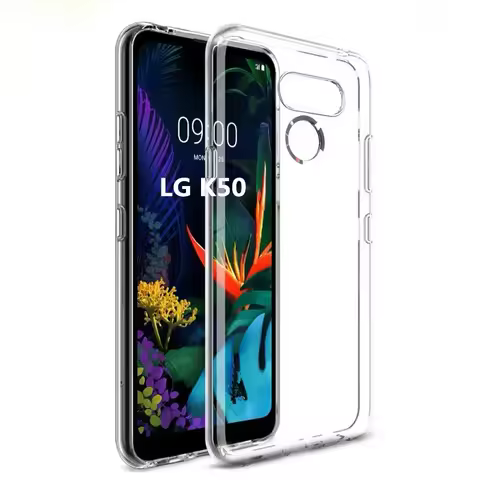 Clear Soft TPU Silicone Case for LG K41S K51S K51 K61 K52 K62 K42 Q61 Cover Phone Shell Case Protect