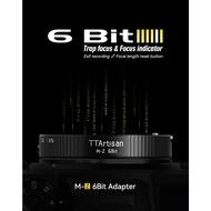 [Bokai Optical Distributor] Mingjiang TTArtisan LEICA M to Nikon Z 6Bit Adapter Ring Mirrorless Camera