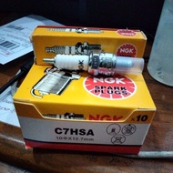 (BNCB) Motorcycle Spark Plug NGK C7HSA Spark Plug NGK C7 Spark Plug For MIO, GRAND, SUPRA X LAMA, F1ZR