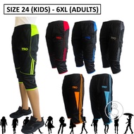 (ADULT/KIDS) MEN WOMEN UNISEX SHORT PANT QUARTER 3/4 SPORT TRACKSUIT (SELUAR 3 SUKU SUKAN DEWASA DAN