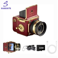 greatbuy666-Vintage Digital Camera 64MP CCD Sensor 2.7K Autofocus Photography Camera with Built-in 3