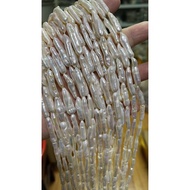 4-8mm Biwa Freshwater Pearl Pearl Strand White Color