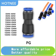 Pneumatic Union Straight PG 8-6 One Touch Fitting, Air Fitting, Push in Fitting, Quick Connector, Compressor Fitting,Water pipe fitting