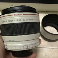 Canon CL 250mm F4 Reflex Lens 電影鏡 Nikon F mount