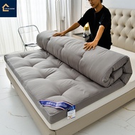 Gray Thicker 10cm Mattress Tatami Topper Tilam Queen Tilam King King Matress Feather Velvet Soft Til
