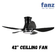 CLEAR STOCK  Dc Motor Fanz Z Series 42'' Ceiling Fan