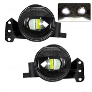 สําหรับ BMW E60 E90 E63 E46 323i 325i 525i รถหมอกโคมไฟ DRL ไฟหน้า LED สีขาวเลนส์ Angel Eyes อุปกรณ์ฮ