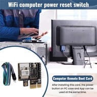 Tuya Wifi Computer Power Reset Switch PCIe Card for PC Destop Computer,APP Remote Control,Support Go