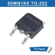 10Pcs 50WN1K0 TO-252 AP50WN1K0H 50WN1KO TO252 N-Channel 500V/7A MOSFETทรานซิสเตอร์ใหม่เดิม
