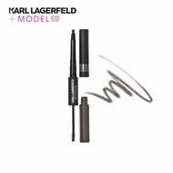 Karl Lagerfeld + Model co MORE BROWS FIBRE BROW GEL &amp; CRAYON DUO ที่เขียนคิ้ว GEL 3.5 กรัม CRAYON 22 กรัม