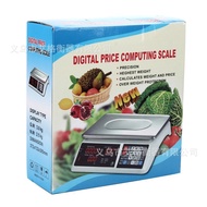 English Version Electronic Price Scale 30kg40kg Electronic Scale Platform Scale Fruit Scale Electron