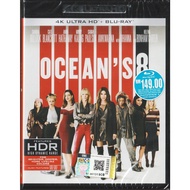 4K BLURAY : OCEAN'S 8 ( ORIGINAL 4K + NORMAL BLURAY )