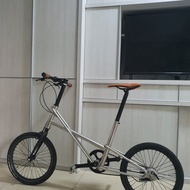 Sepeda Minivelo 20 inch 3 speed bekas second Castro no brompton lipat