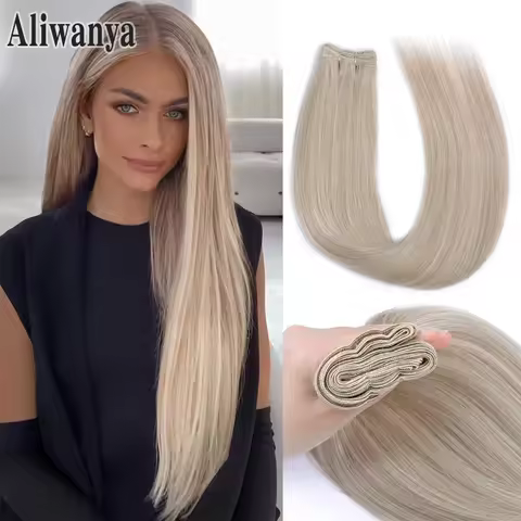 Bio Synthetic Hair Extensions Straight Hair Bundles Crochet Braids Hair 26Inch High Temperature Fibe