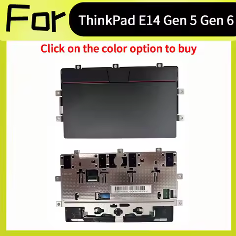 Black New 5M11K08475 For Thinkpad E14 Gen 5 E14 Gen 6 Touchpad Clickpad Trackpad